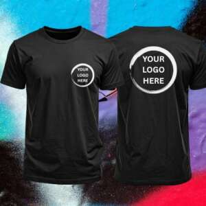 Custom Printed short sleeve crewneck t-shirt